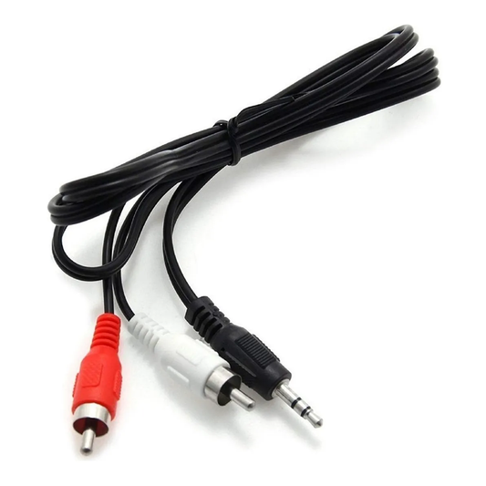 Cable mini plug a audio 2 a 1