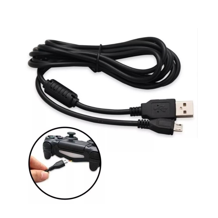 Cable V8 PS4 en bolsa