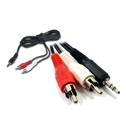 Cable mini plug a audio 2 a 1