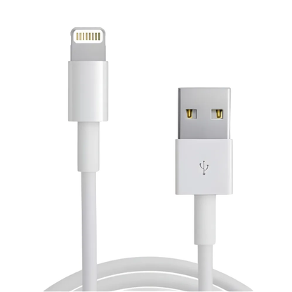 Cable iPhone USB A lightning 1 mts