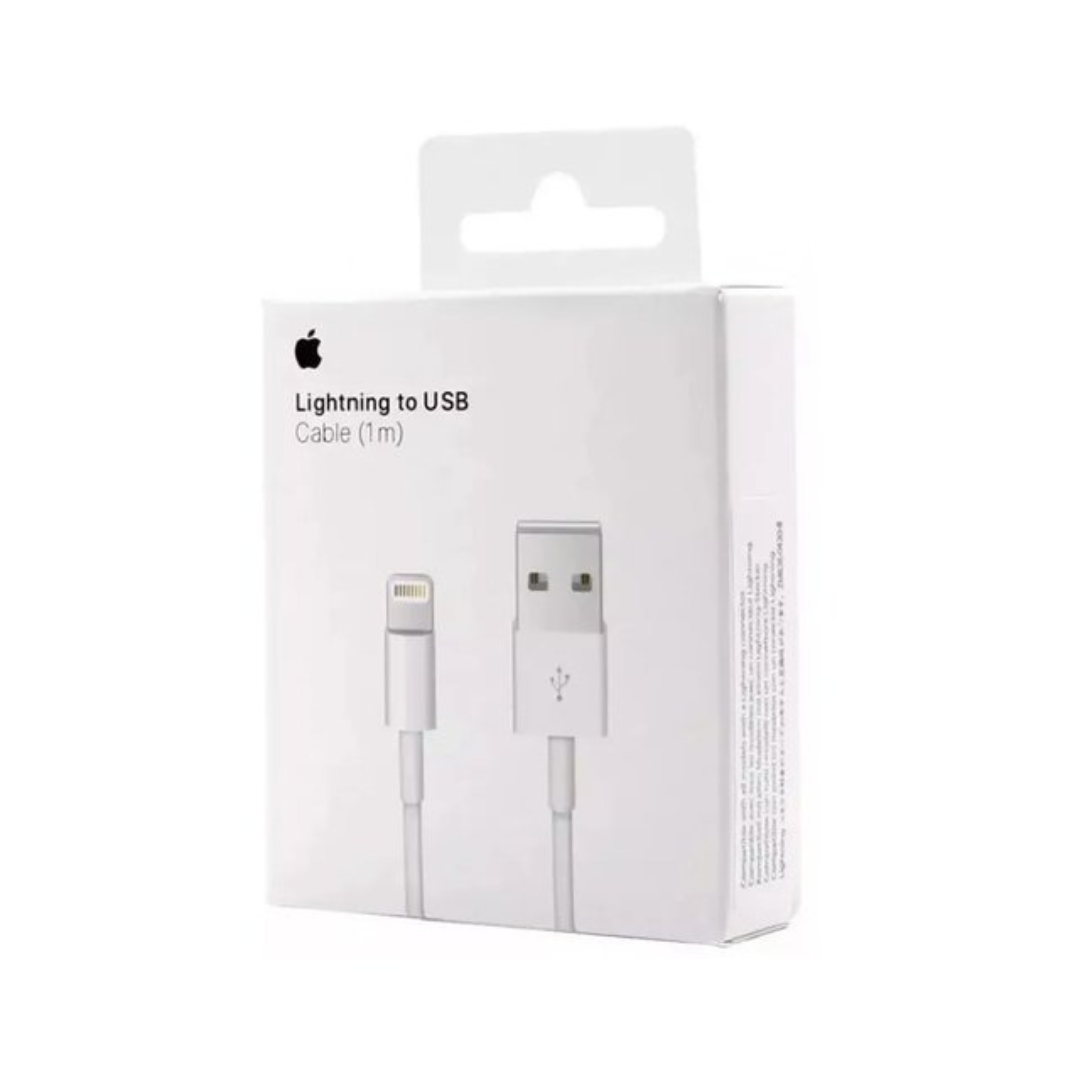 Cable iPhone USB A lightning 1 mts