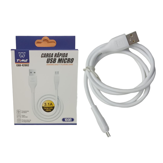 Cable USB V8 Time 3.1A