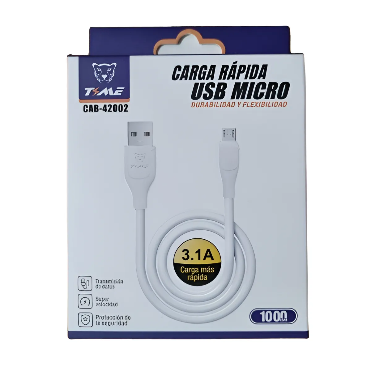 Cable USB V8 Time 3.1A