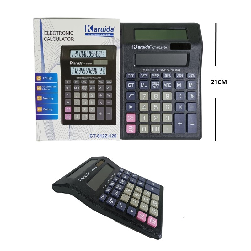 Calculadora Karuida doble visor