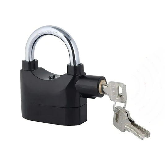 Candado con alarma integrada