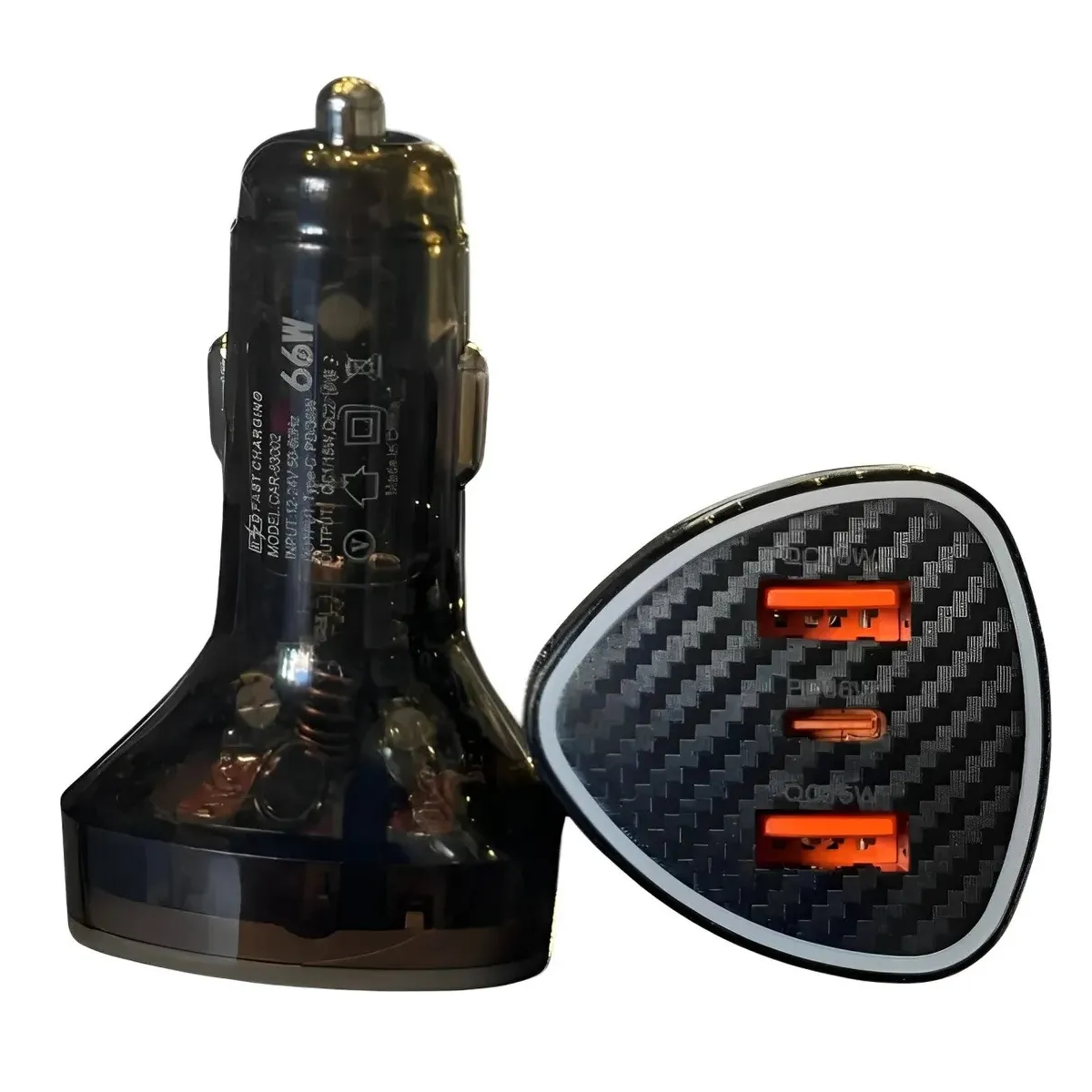 Cargador para auto Time 66w