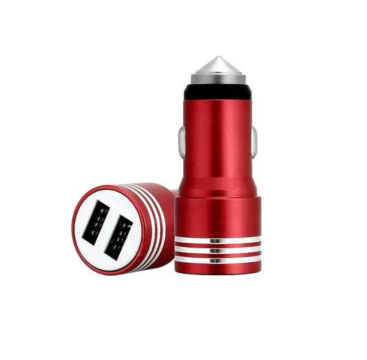 Cargador para auto 2A con 2 USB