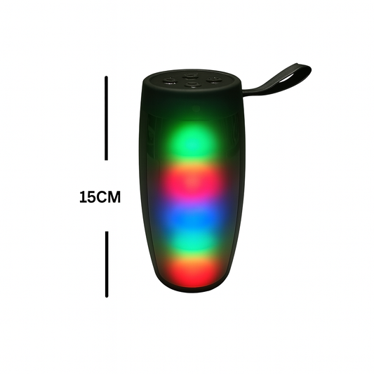 Parlante con luz RGB