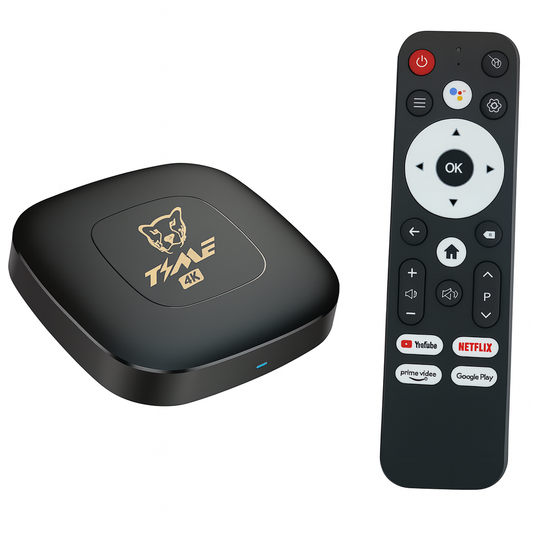 TV box wifi 5G con comando de voz