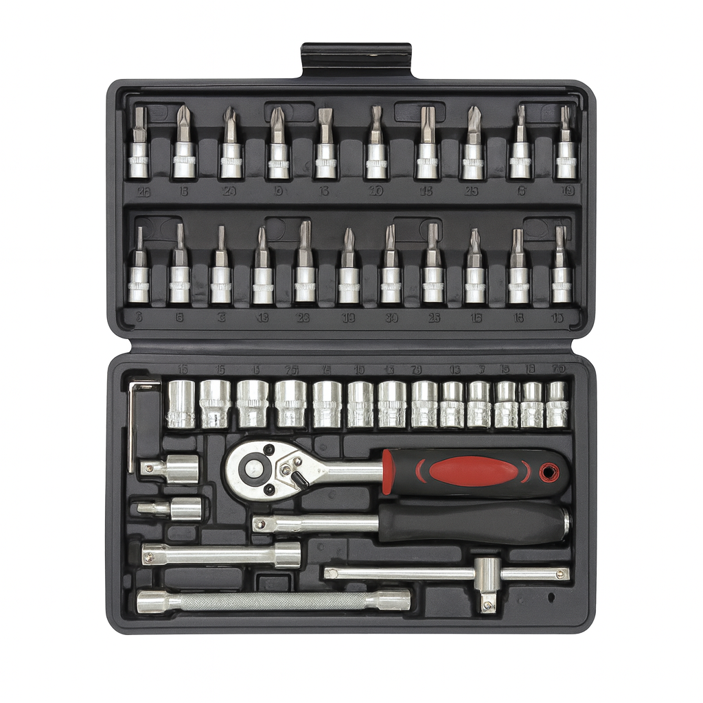 set de llave tubo 46 pcs
