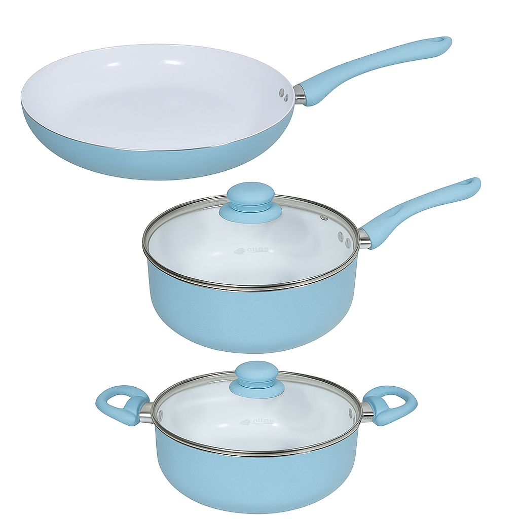 Set de ollas grande de 3PS