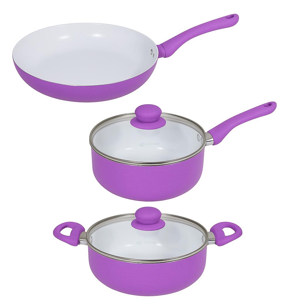 Set de ollas grande de 3PS