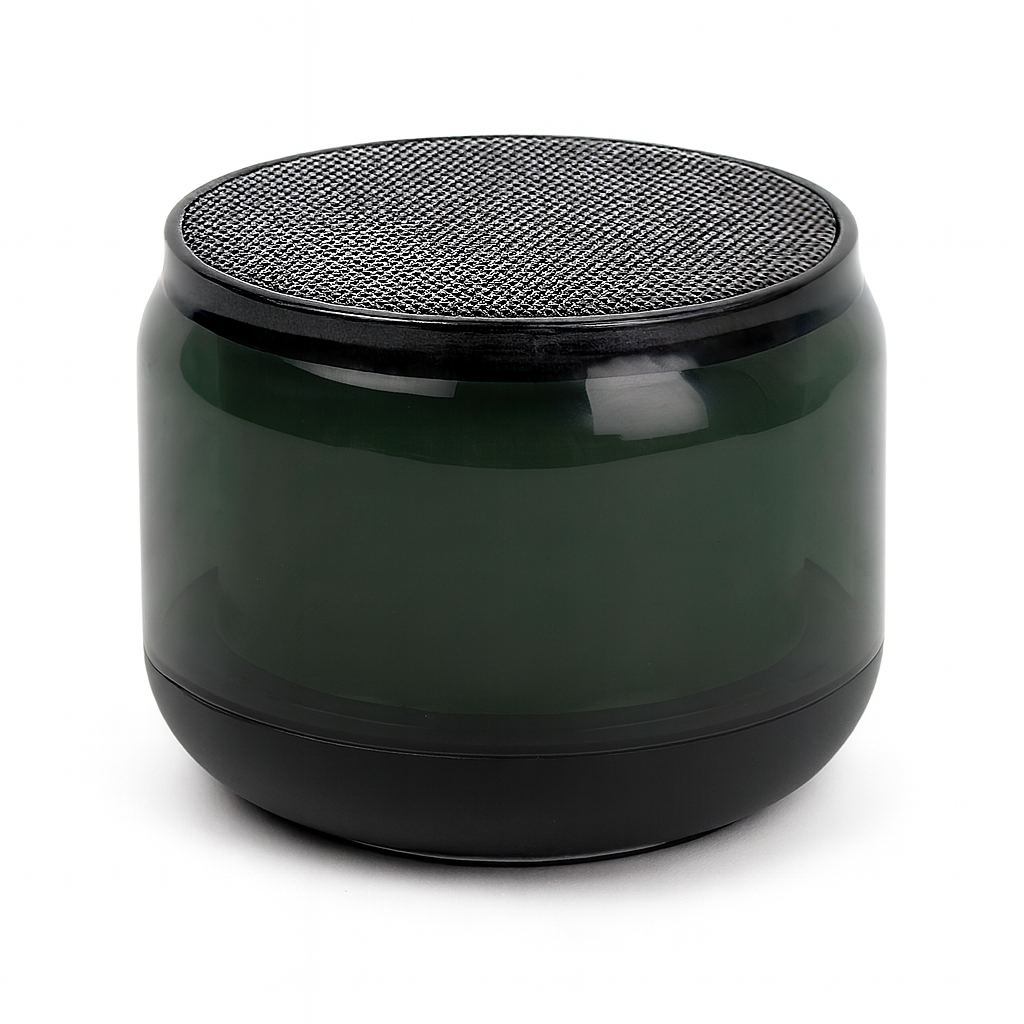 Parlante mini speaker con luz de colores
