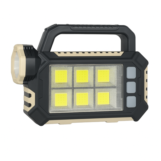 Lampara linterna solar 3 modos