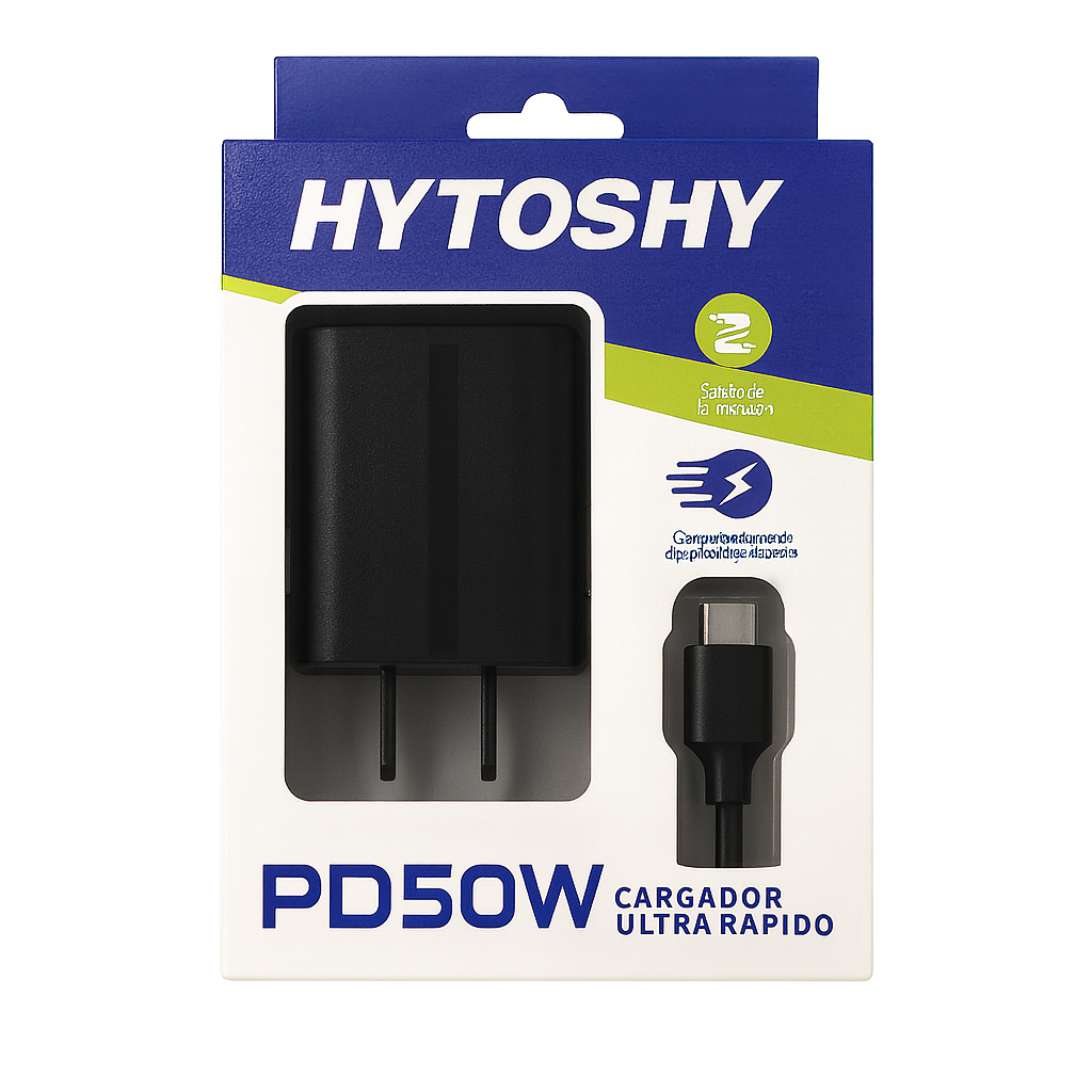 Cargador hytoshy 50w x50u