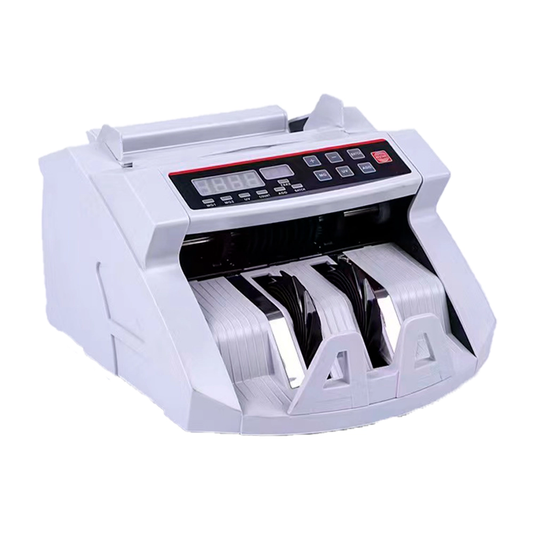Contadora de billetes con visor