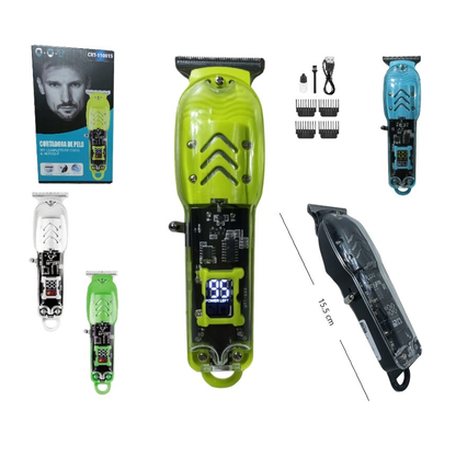 Máquina de cortar pelo digital 800 mAh