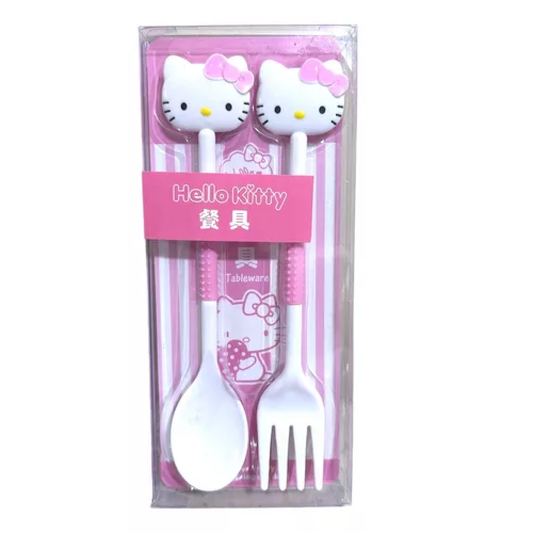 Set cubiertos Hello Kitty  x100u