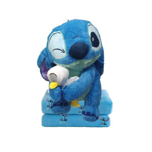 Peluche con manta