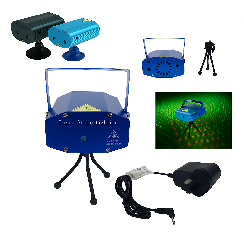 Laser multipunto de colores