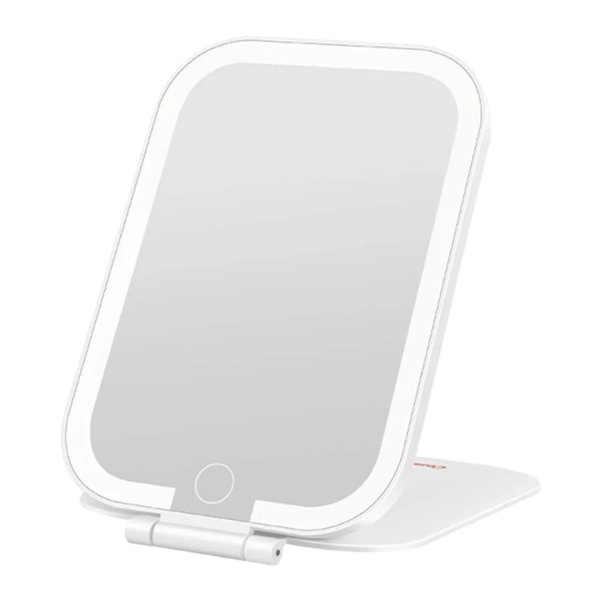 Espejo con luz LED recargable