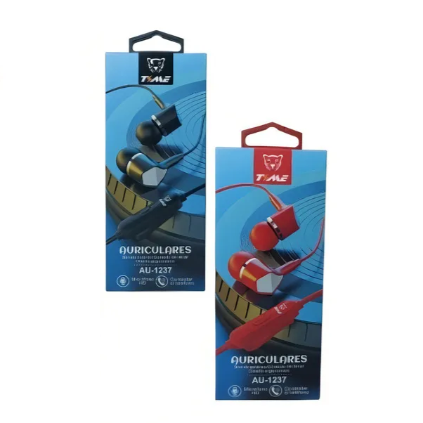Auriculares manos libres Time AU-1237