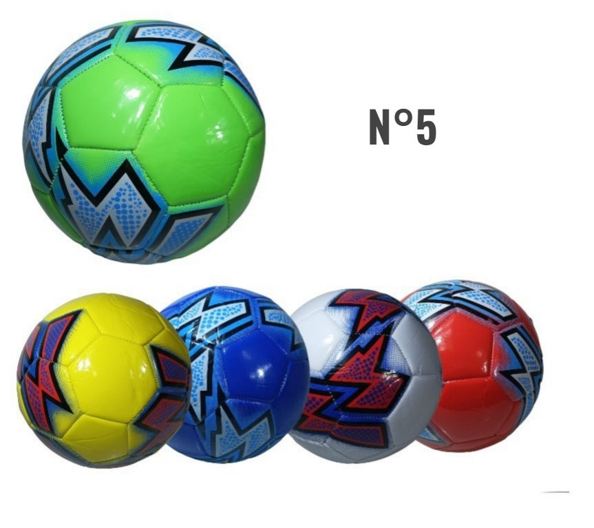 Pelota N5 de futbol de colores