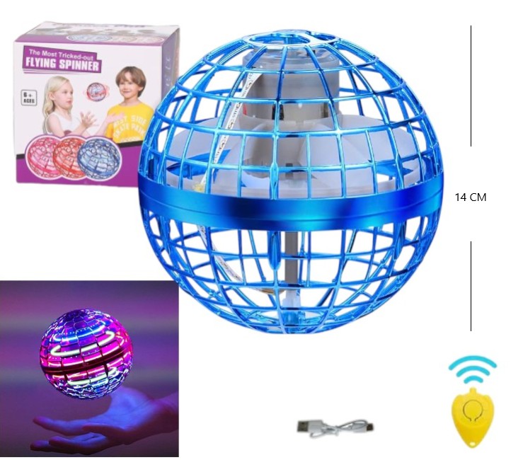 Pelota spinner volador