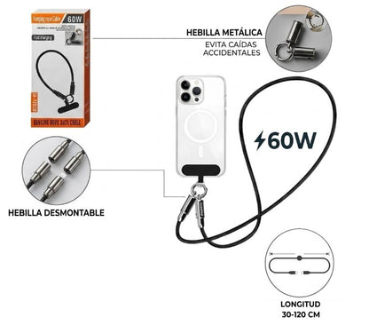 Cable para colgar de carga
