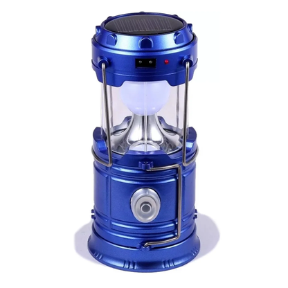 Linterna farol solar 2 en 1 recargable