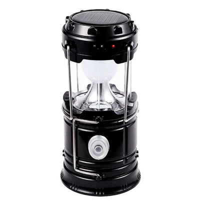 Linterna farol solar 2 en 1 recargable