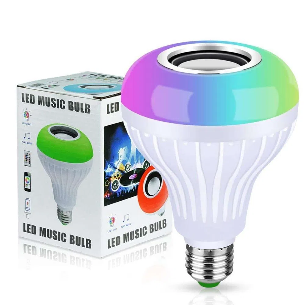 Foco parlante LED RGB con control