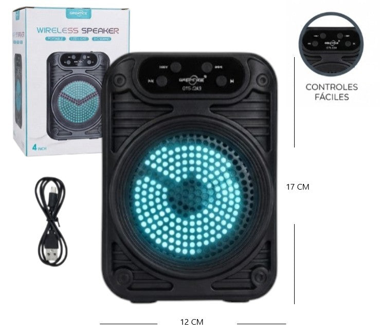 Mini parlante 4plg GTS-2203