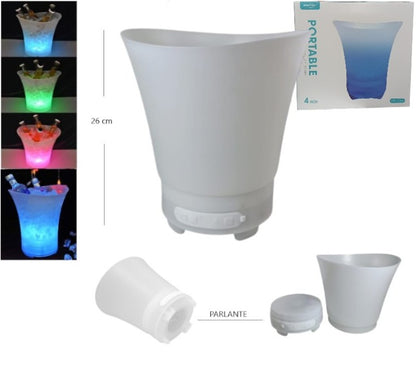 Frapera parlante rgb bluetooth