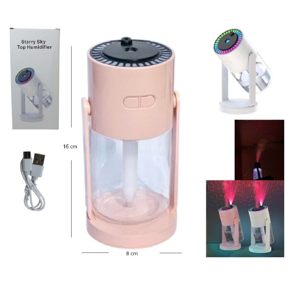 Humidificador proyector LED