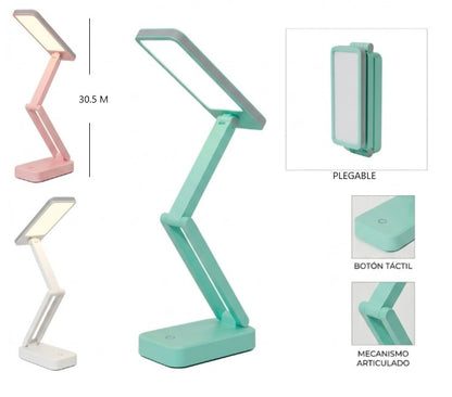 Lampara plegable para escritorio