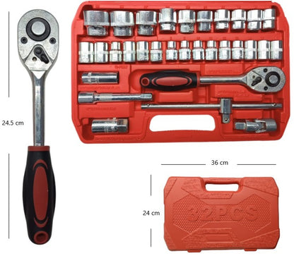 Set de llave tubo 32PCS