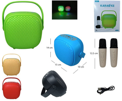 Parlante 3PLG karaoke con micrófono
