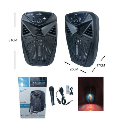 Parlante 6.5 PLG BT/FM/USB