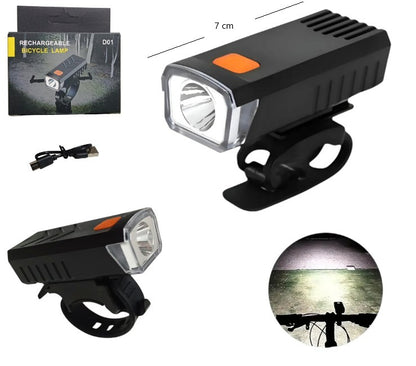 Luz linterna para bicicleta