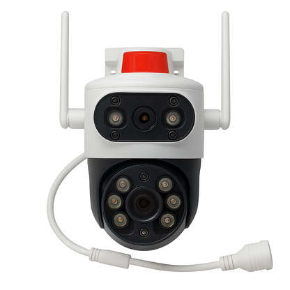 Cámara doble con alarma ICSEE