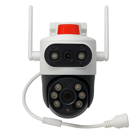 Cámara doble con alarma ICSEE