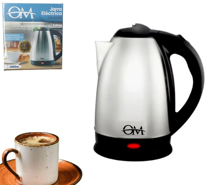 Pava eléctrica sin corte mate