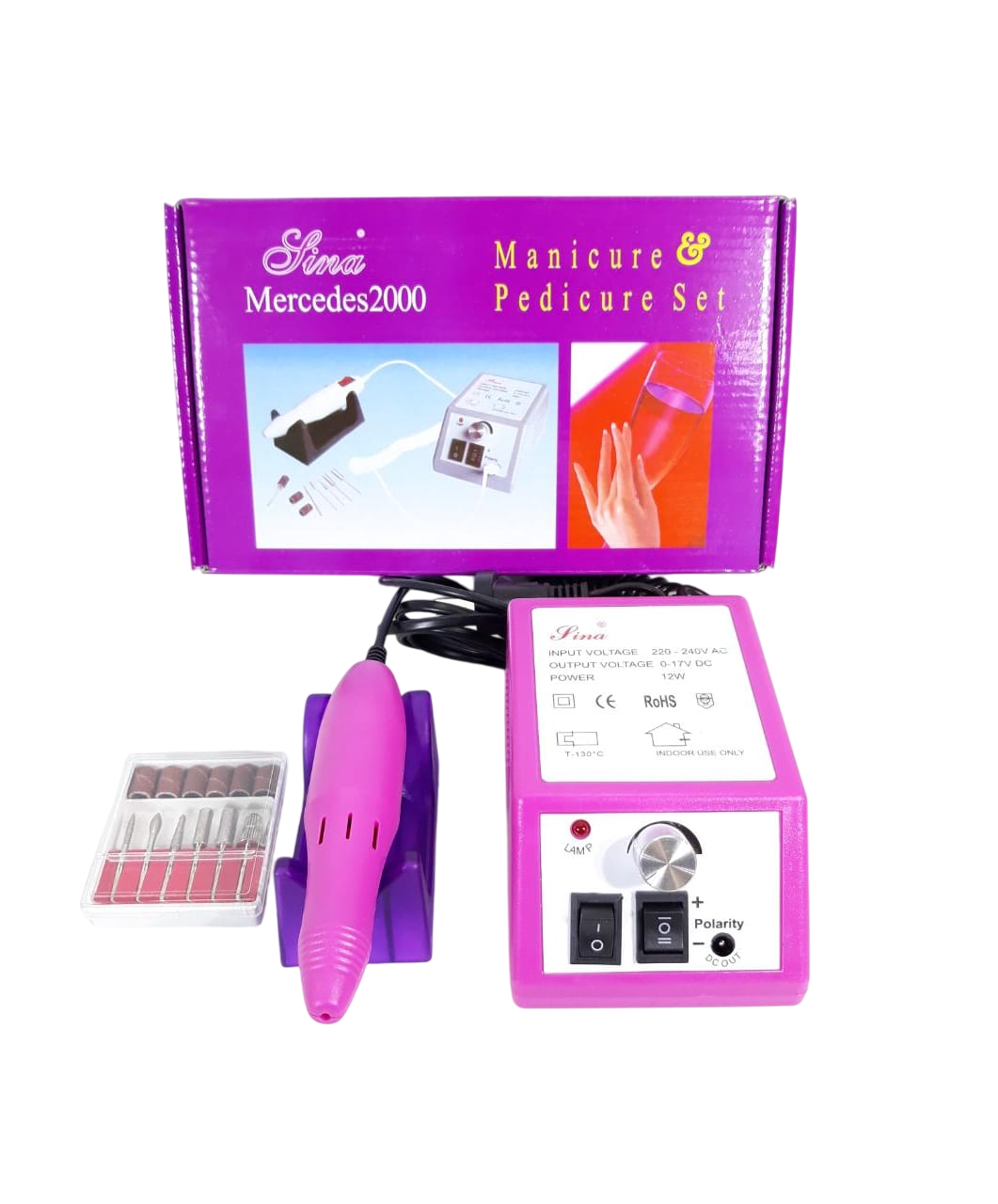 Torno eléctrico profesional manicura
