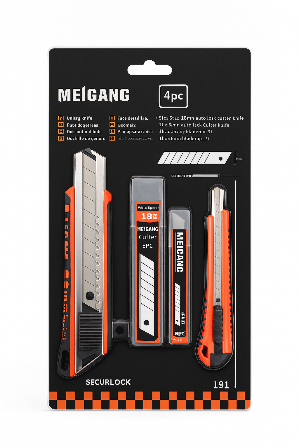 Set cutter melgan 4pcs