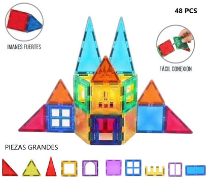 Bloque magnetico 48pcs 3D