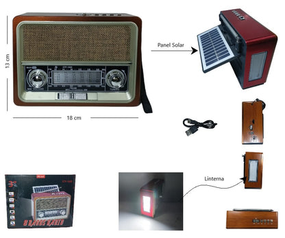 Radio 8 bandas AM/FM ktf-1668