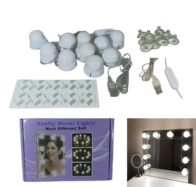 Foco iled para espejos USB