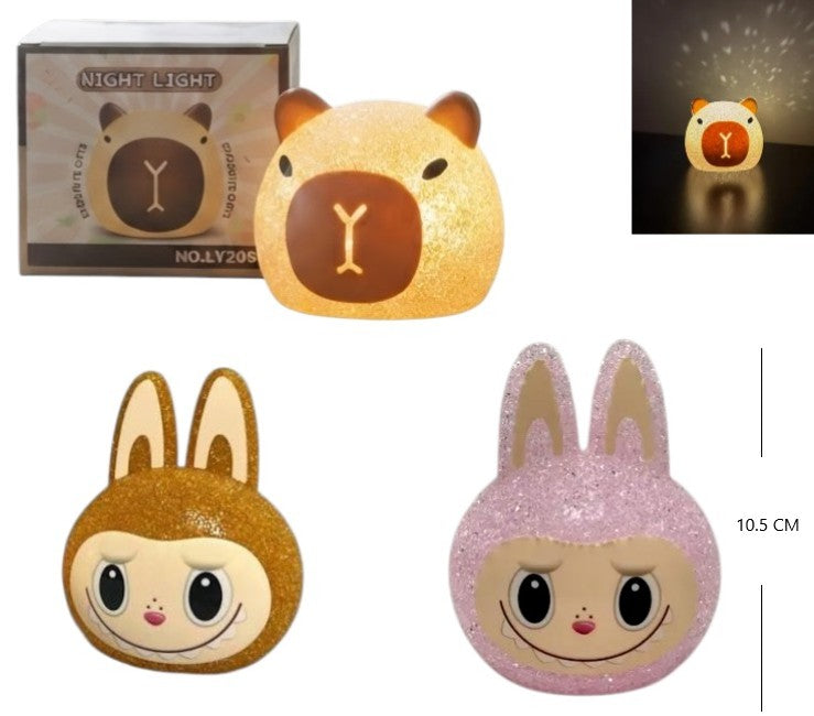 Lampara velador infantil capibara