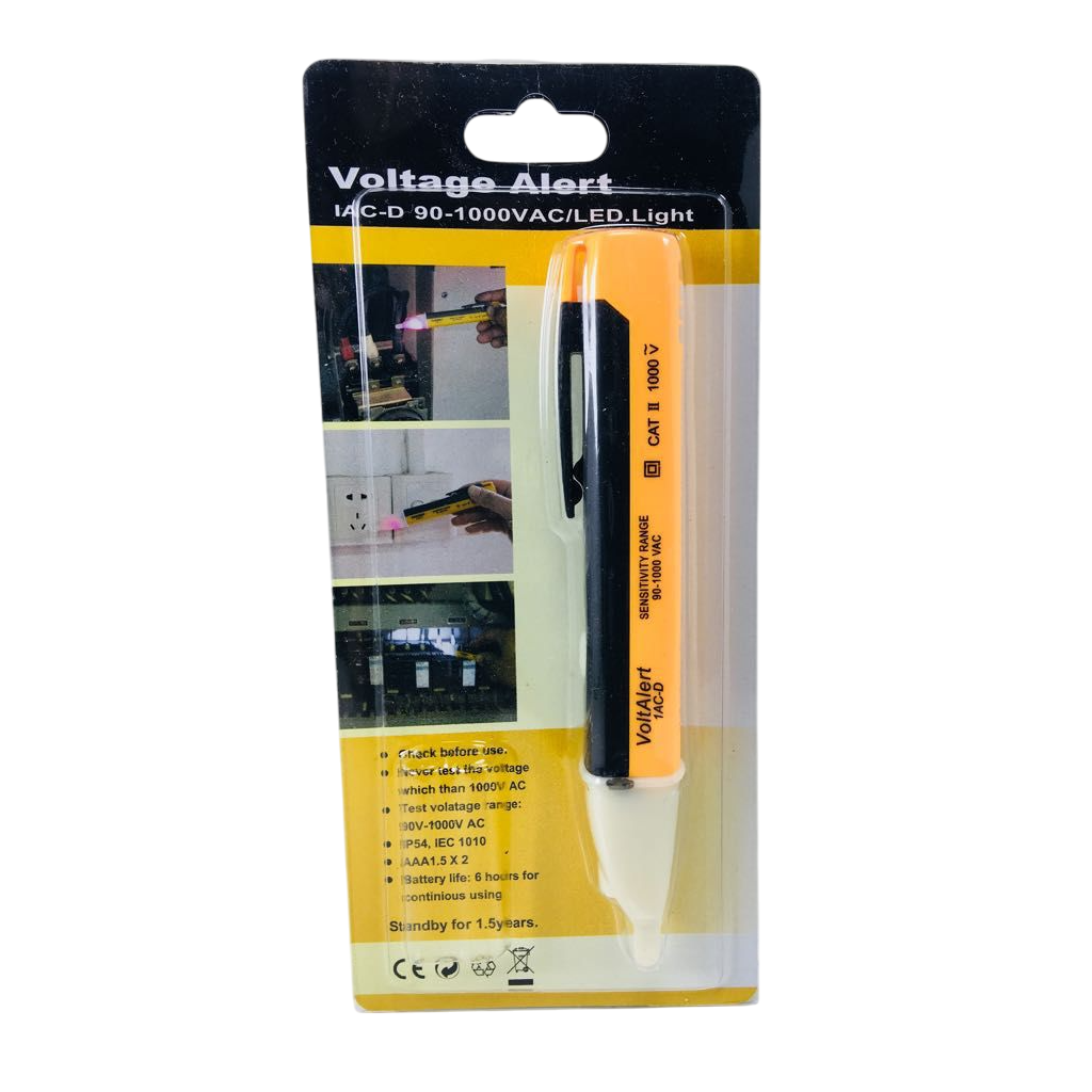 Lápiz tester de voltaje con luz 1000w